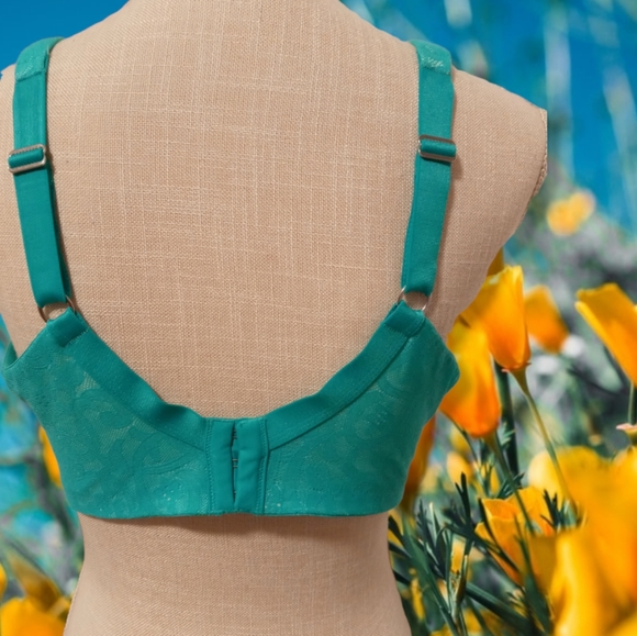 🌻Ambrielle Turquiose Lace Everyday Full Coverage T Shirt Bra Sz 40D NWOT - Picture 9 of 9